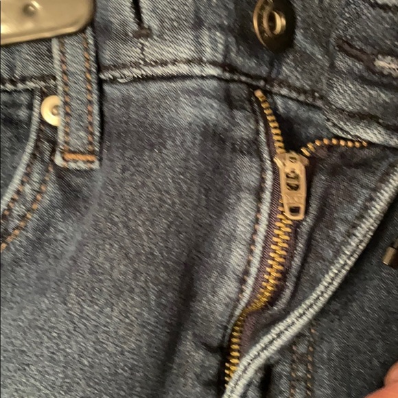 Uniqlo dark stretchy denim jeans unisex - Picture 5 of 5
